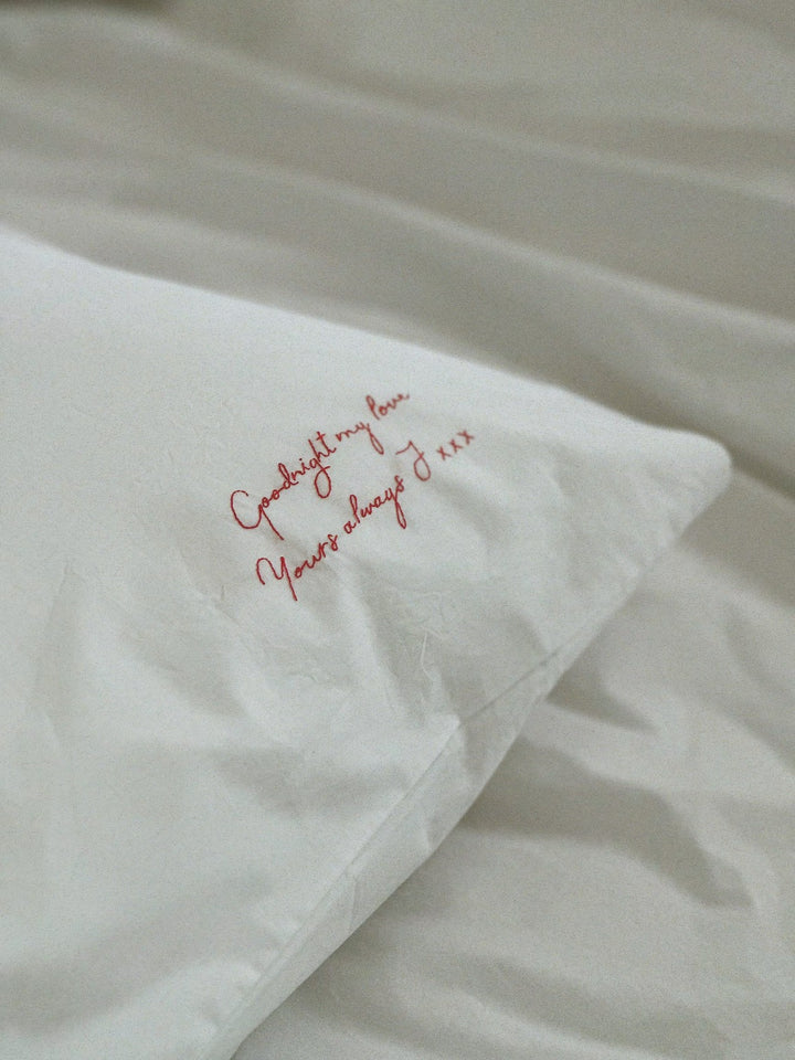 Love Note Pillowcase