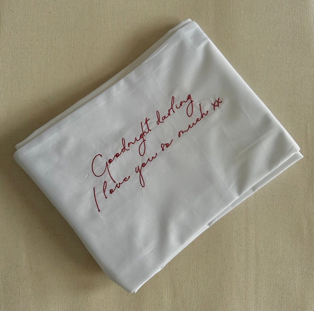 Love Note Pillowcase