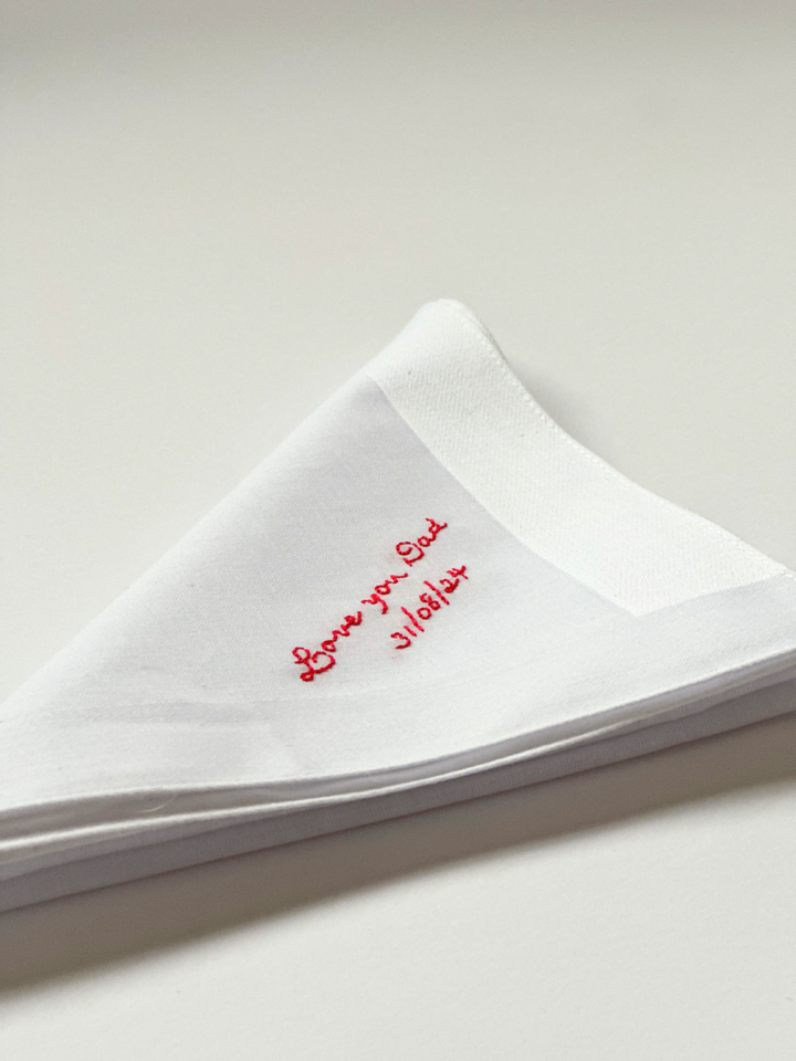 Love Note Handkerchief